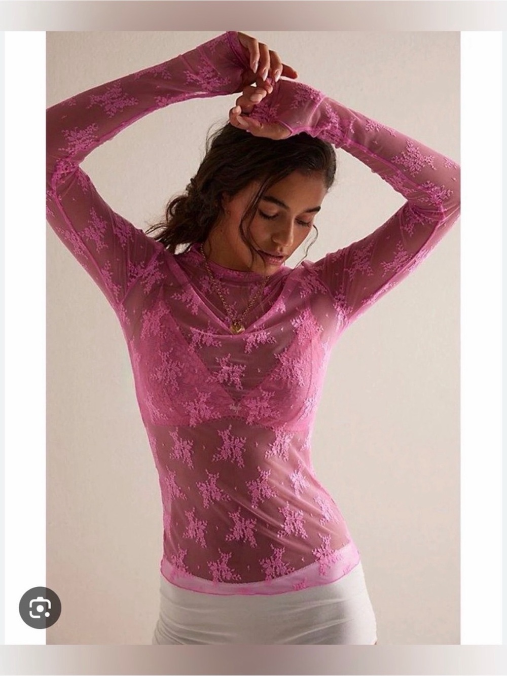 NWT Free People Lux Layering top 🔥